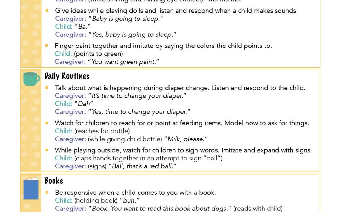 Handout: Imitate & Expand with Children who use Gestures and Sounds
